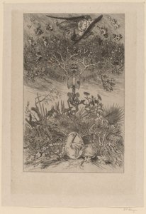 正面插图：The Waifs Les Epaves, 1868年。 作者 费利西安罗普斯