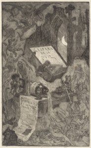 Gaspard de la Nuit, 1868年。 作者 费利西安罗普斯