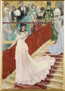 The Row，1877年 作者 费利西安罗普斯