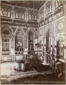 大马士革。房屋内部。 1867年至1899年间，英国驻叙利亚领事馆。