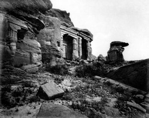 埃及，Gebel Silsileh，1878年 作者 菲利克斯邦菲尔斯