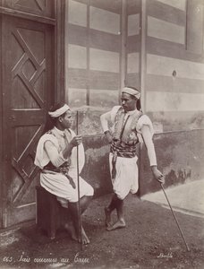开罗的Sais coureurs，19世纪70年代。