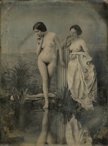 沐浴者--画作的裸体研究 作者 费利克斯·雅克·穆兰