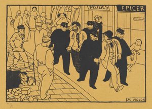 Au Violon Off to the Jug, 1893. 作者 费利克斯·瓦尔洛顿