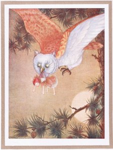 仙女感觉到了尖锐的啃咬 （彩色石版画） 作者 弗洛拉·怀特