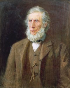 John Tyndall的肖像（1820-93）（纸上粉彩）