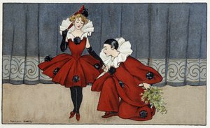 皮埃罗和哥伦拜恩 - dess。 作者：Florence Hardy，deb。 20世纪