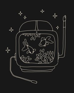 Astronaut Helmet in Water 作者 弗洛伦德·博达特