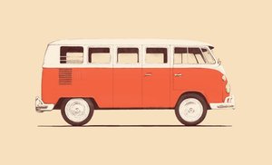 红色货车，2023（数字）