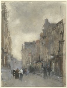 海牙街景 作者 Floris Arntzenius（艺术家签名）