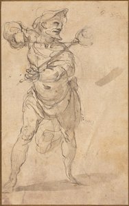 用钳子折磨人的人 作者 Taddeo Zuccaro 的追随者