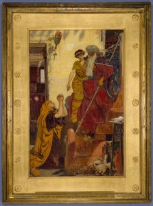以利亚与寡妇的儿子，1864年 作者 福特·马多克斯·布朗