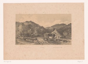 黑森林中的伐木工人
黑森林的一部分/Im Schwarzwald / Paisage del Monte Negro (Sur de Alemania)（物体上的标题）
风景中的人物（系列名称） 作者 福罗吉欧