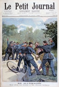 1898年，德国士兵与巴伐利亚军官之间的斗殴 作者 福尔莫内