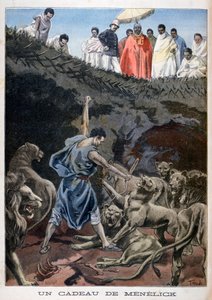 埃塞俄比亚Menelik II，1898年 作者 福尔莫内