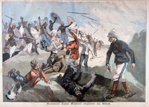 1897年在贝宁举行的英国传教大屠杀