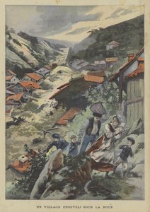 一个被泥土掩埋的村庄