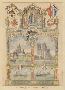 从圣彼得堡到法国的善意信息 作者 Fortune Louis Meaulle
