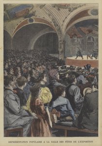 巴黎1900年世界博览会节日音乐厅的热门表演 作者 路易斯·莫厄尔财富