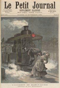 Marly-le-Roi的一起事故：1891年11月14日“Le Petit Journal”的奉献受害者