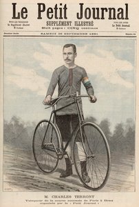 Charles Leront（1857-1932）来自&39;Le Petit Journal&39;，1891年9月26日