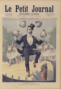 Georges Clemenceau（1841-1929）1893年8月19日“Le Petit Journal”杂耍英国钱包