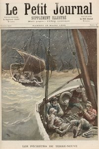 纽芬兰渔民，来自&39;Le Petit Journal&39;，1892年3月19日