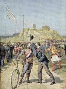雅典奥运会，来自&39;Le Petit Journal&39;，1896年4月26日
