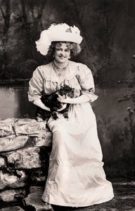 玛丽·斯图霍尔姆（Marie Studholme）1875-1930，英国女演员，1900年代。 作者 富勒姆和班菲尔德