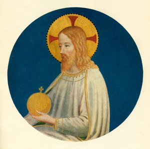 基督像，十五世纪，c1909 作者 弗拉·安杰利科