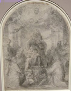 圣母与圣婴和圣人 作者 巴托洛梅欧（Fra Bartolomeo）