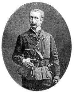 石榴石约瑟夫·沃尔瑟利（Garnet Joseph Wolseley），沃尔瑟利第一子爵，生于爱尔兰的英国士兵，1900年。
