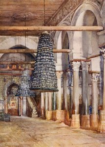 凯鲁万西迪奥克巴清真寺（彩色石版画） 作者 弗朗西斯·内斯比特