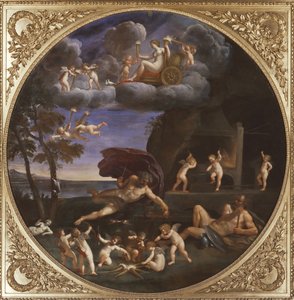 火元素，1625-28 作者 弗朗切斯科·阿尔巴尼