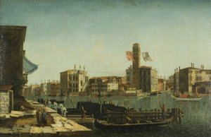 威尼斯大运河景观，约 1743 年（布面油画）