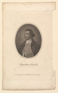 Ignatius Sancho, 1802. 作者 弗朗切斯科·巴托洛齐（Francesco Bartolozzi）