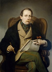 自画像》，弗朗西斯-科盖蒂（1802-1875）著