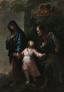 回到拿撒勒，1735年。 作者 弗朗切斯科·康蒂