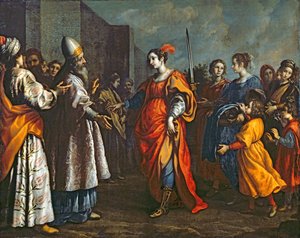 朱迪思的胜利，1620-30 作者 弗朗切斯科·库拉迪（Francesco Curradi）