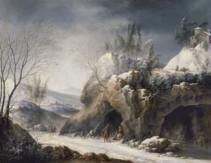 帕森一家的冬日风景