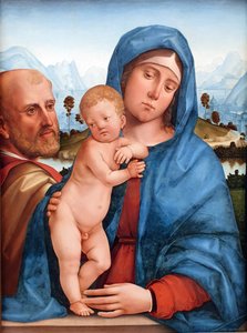 德语：Die heilige Familie 神圣家族