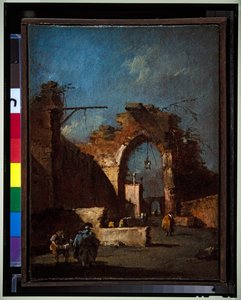 一对随想曲 作者 弗朗切斯科·瓜迪（Francesco Guardi）