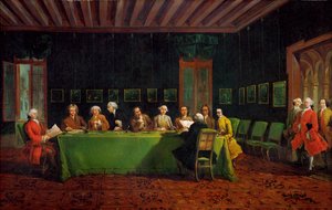 外交会议 作者 弗朗切斯科·瓜迪（Francesco Guardi）