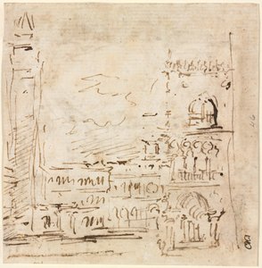 圣马可广场与多哥皇宫 作者 弗朗切斯科·瓜迪（Francesco Guardi）