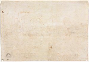 拱门的三个草图，1782年。 作者 弗朗切斯科·瓜迪（Francesco Guardi）