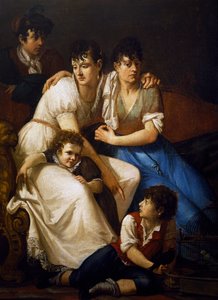 家庭画像 作者 弗朗切斯科·海耶兹（Francesco Hayez）
