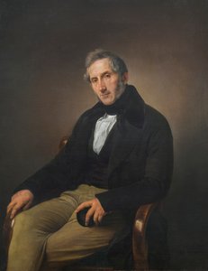 亚历山德罗·曼佐尼（Alessandro Manzoni）的肖像 作者 弗朗切斯科·海耶兹（Francesco Hayez）