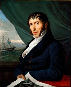 Portrait of Francesco Peloso, Principal Mecene by Francesco Hayez Painting by Francesco Hayez (1791-1882) Private Collection 作者 弗朗切斯科·海耶兹（Francesco Hayez）