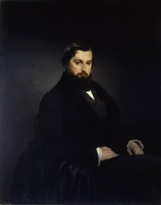吉安-贾科莫-波尔迪-佩佐利肖像 作者 弗朗切斯科·海耶兹（Francesco Hayez）