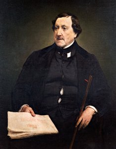 吉奥阿奇诺-罗西尼的肖像（佩萨罗 作者 弗朗切斯科·海耶兹（Francesco Hayez）